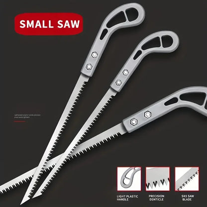 Handsaw Garden Saw SK5 Steel Saw Tools W/ Wooden Handle Woodworking Saw 340Mm Convenient for Wall Panel Bending