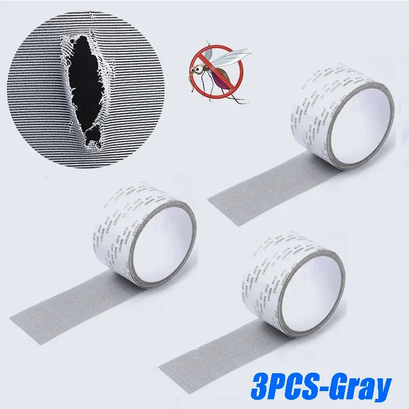 1Ps Easy-To-Apply Waterproof Window Screen Repair Tape – Keep Mosquitoes Out with Our Anti-Insect, Self-Adhesive Mesh Patch