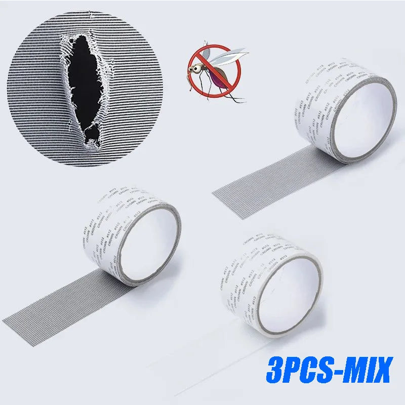 1Ps Easy-To-Apply Waterproof Window Screen Repair Tape – Keep Mosquitoes Out with Our Anti-Insect, Self-Adhesive Mesh Patch
