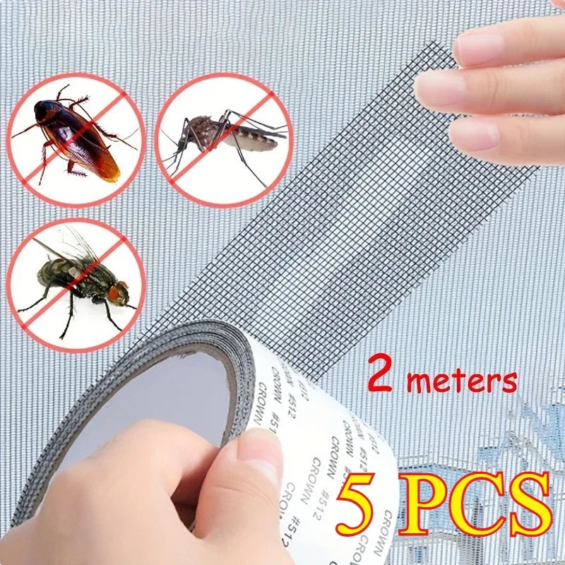 1Ps Easy-To-Apply Waterproof Window Screen Repair Tape – Keep Mosquitoes Out with Our Anti-Insect, Self-Adhesive Mesh Patch