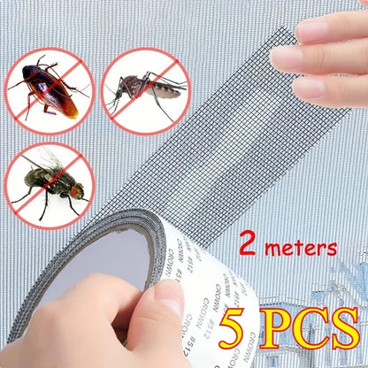 1Ps Easy-To-Apply Waterproof Window Screen Repair Tape – Keep Mosquitoes Out with Our Anti-Insect, Self-Adhesive Mesh Patch